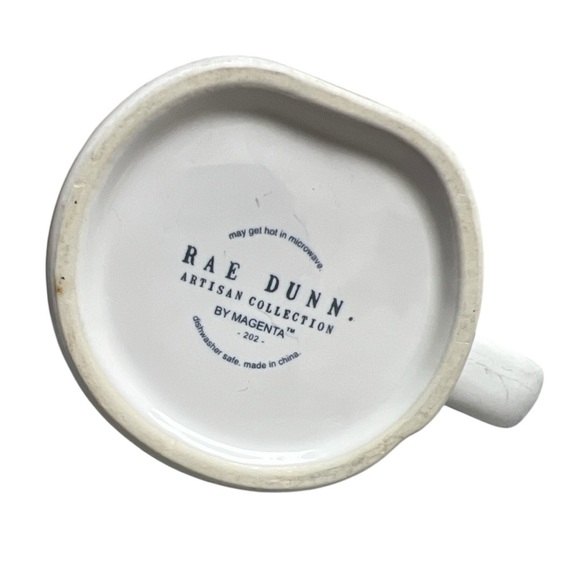 Rae Dunn White Ceramic Mug or Choose a Mug Rug Match a Mug Option Yellow Inside - Picture 9 of 11